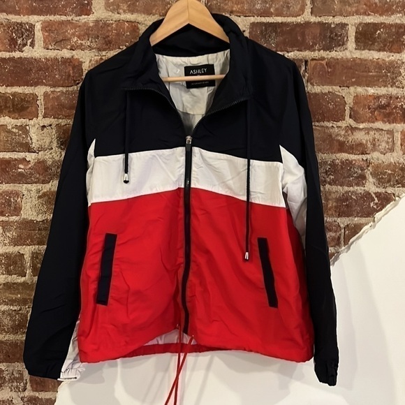 đť…şASHLEY by 26 International Vintage Style Windbreaker - Picture 2 of 5